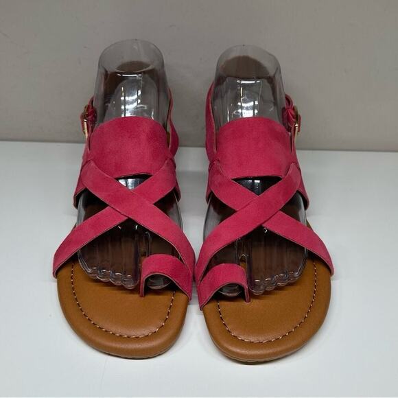 NWOB | Sarto by Franco Sarto | Gia Suede Sandals | Pink | Various Sizes - Picture 8 of 14
